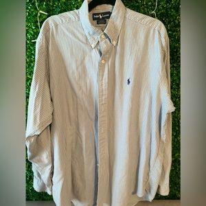 Ralph Lauren Men’s long sleeve button down Large